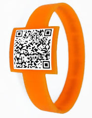 QR Code Wristband - Promotional Products