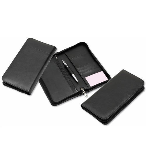 R&M Genuine Leather Travel Wallet - Promotional Products