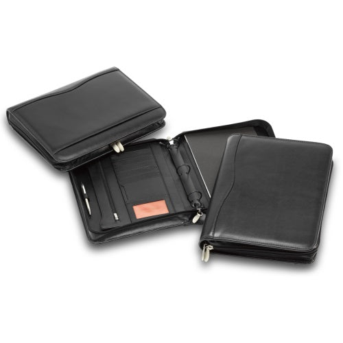R&M Leather Ring Binder Compendium - Promotional Products