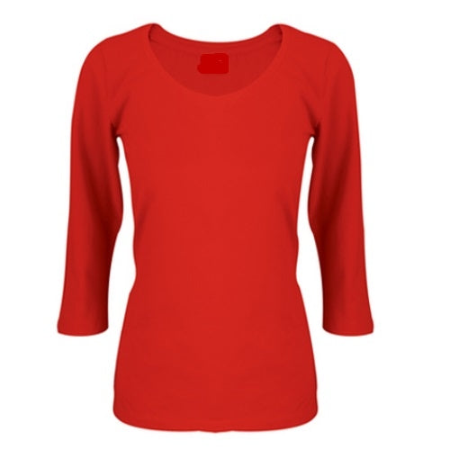 Logo Ladies 3/4 Sleeve TShirt - Corporate Clothing