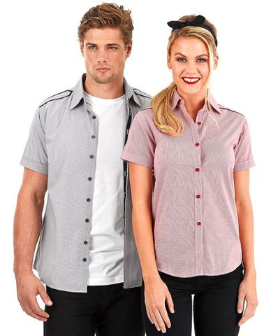 Reflections Epaulette Short Sleeve Shirt - Corporate Clothing