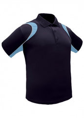 Icon Shoulder Panel Mesh Knit Polo Shirt - Corporate Clothing