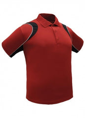 Icon Shoulder Panel Mesh Knit Polo Shirt - Corporate Clothing