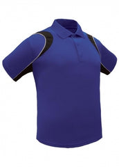 Icon Shoulder Panel Mesh Knit Polo Shirt - Corporate Clothing