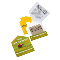 Seed 5 Stick House Shape Pack - Promotional Products