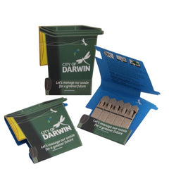 Seed 5 Stick Wheelie Bin Shape Pack - Promotional Products