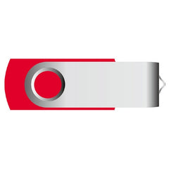 A Logo Swivel USB Flash Drive - Promotional Products