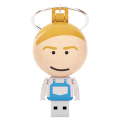 Tekno Ball Keychain USB People - Promotional Products