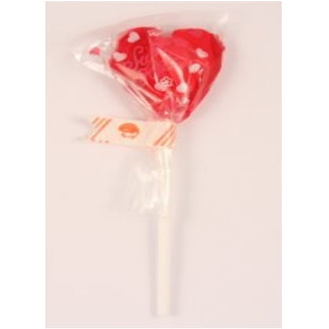 Scrummy Heart Lollipop - Promotional Products