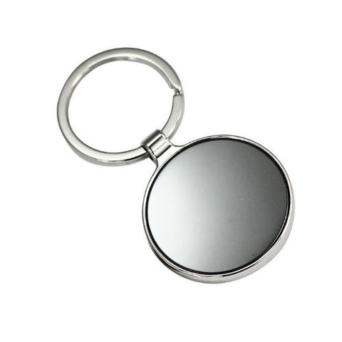Arc Round Keyring with Double Sided Plate - Promotional Products