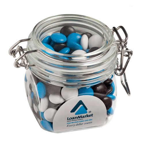 Yum Acrylic Clip Lock Container with Lollies - Promotional Products