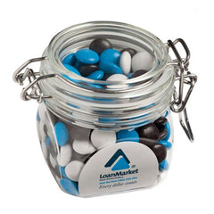 Yum Acrylic Clip Lock Container with Lollies - Promotional Products