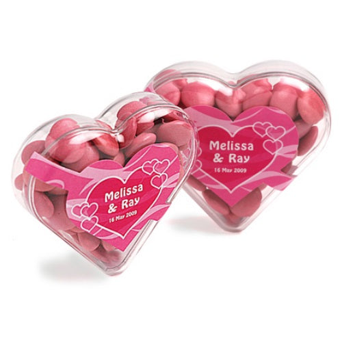 Yum Hearts filled with Lollies - Promotional Products