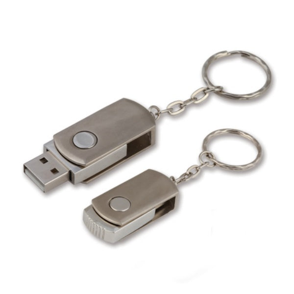 Zander Metal Keychain USB Flash Drive - Promotional Products