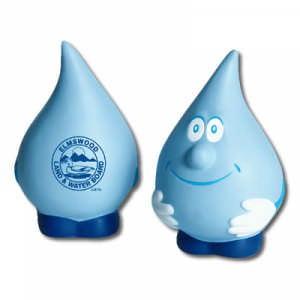 Bleep Stress Water Drop - Promotional Products