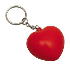 Promo Stress Heart Keyring - Promotional Products