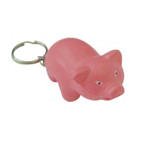 Promo Stress Pig Keyring - Promotional Products
