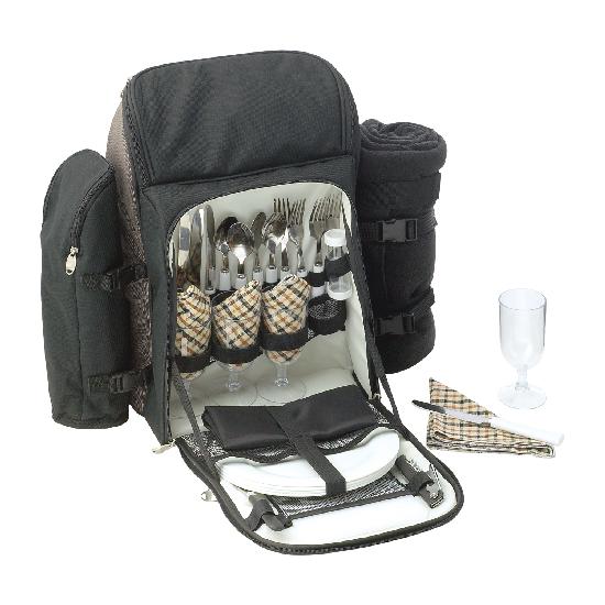 Oxford 4 Person Picnic Backpack - Promotional Products