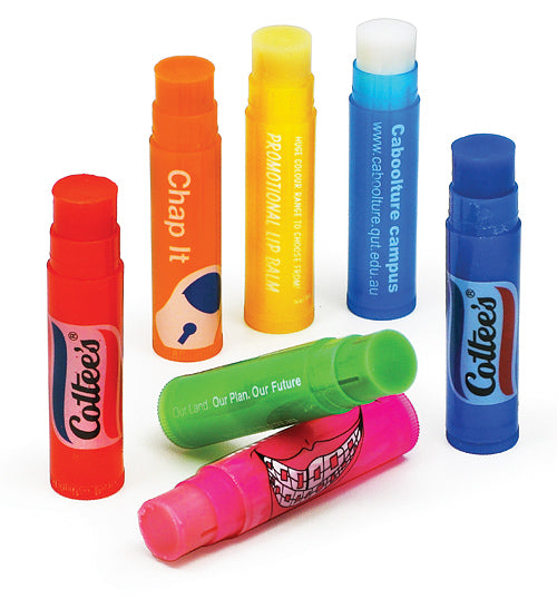 Retreat Lip Balm in Coloured Tube - Promotional Products