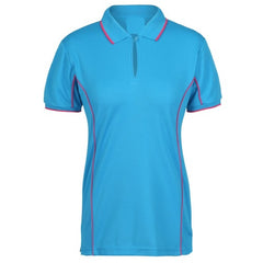 Malcom Contrast Trim Cotton Blend Polo Shirt - Corporate Clothing