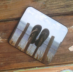 Cork Backed Timber Drink Coaster - Promotional Products
