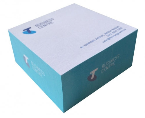 Sticky Memo Cube - Half - Promotional Products
