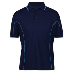 Malcom Side Stripe Polyester Polo Shirt - Corporate Clothing