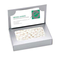 Devine Business Card Box with Lollies - Promotional Products
