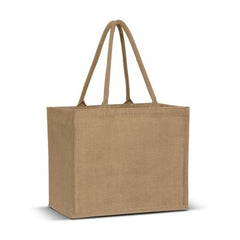 Eden Large Gusset Jute Carry Bag - Promotional Products