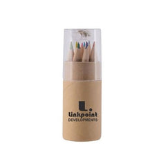 Bleep Coloured Pencils in Cardboard Tubes - Promotional Products