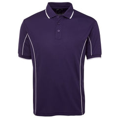 Malcom Side Stripe Polyester Polo Shirt - Corporate Clothing