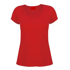 Logo Ladies Cotton Spandex TShirt - Corporate Clothing