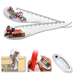 Custom Clip 3 in 1 Ruler - Promotional Products